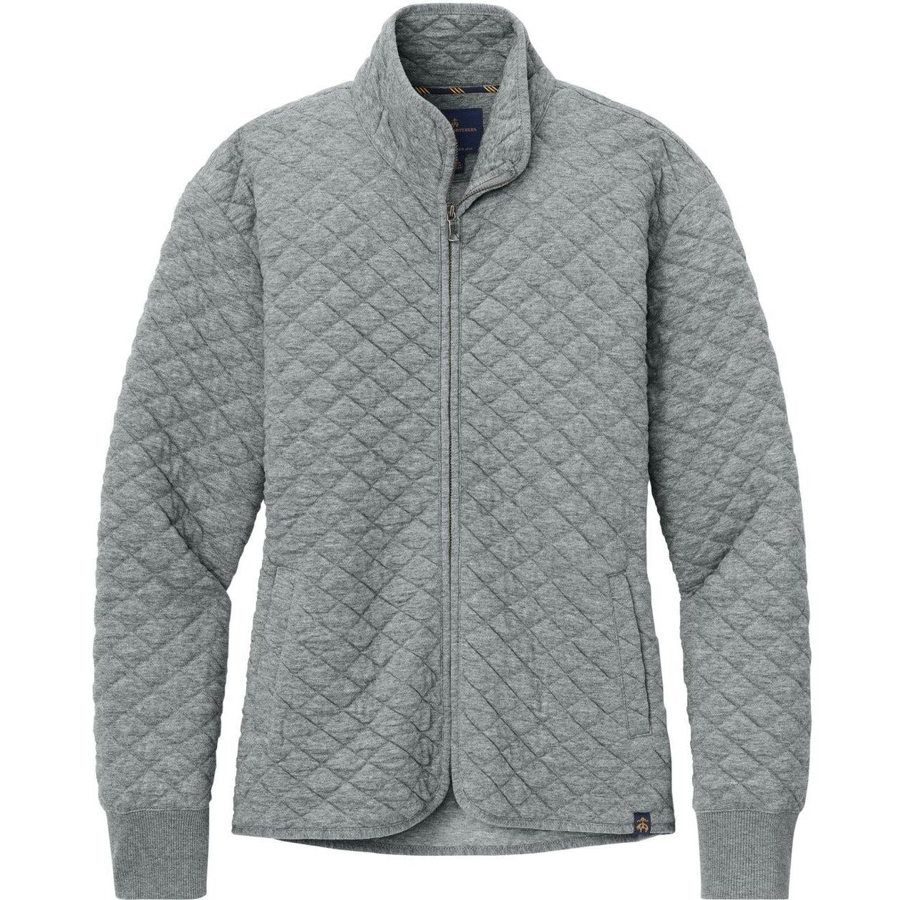 Brooks Brothers Ladies Diamond Quilt Full-Zip