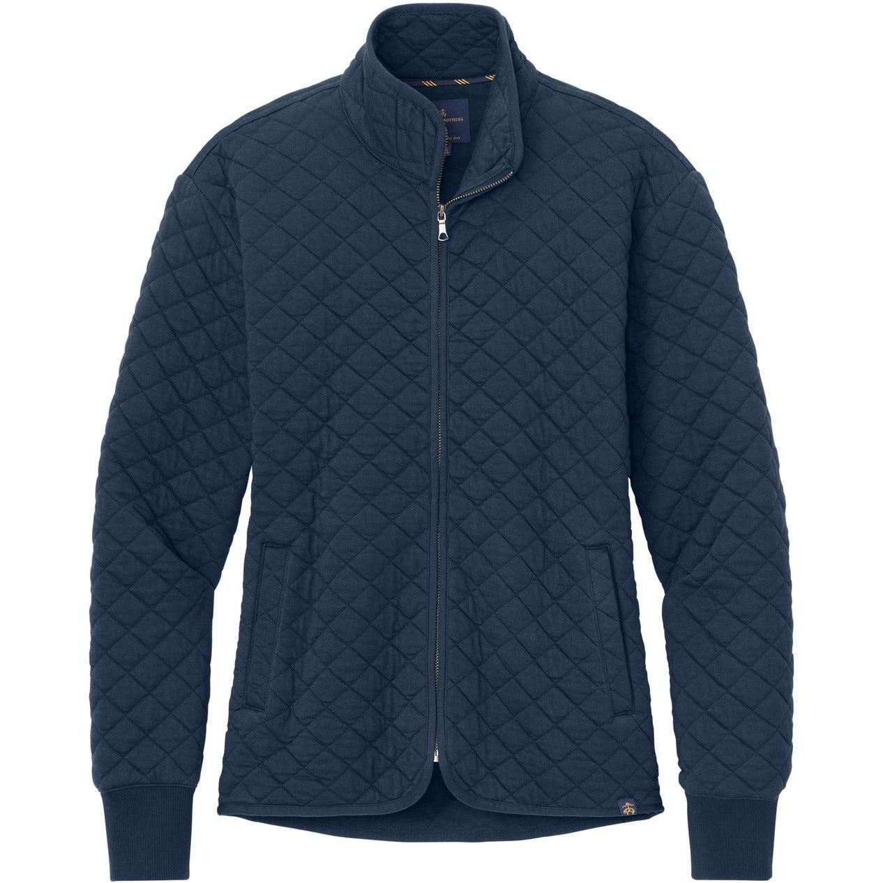 Brooks Brothers Ladies Diamond Quilt Full-Zip