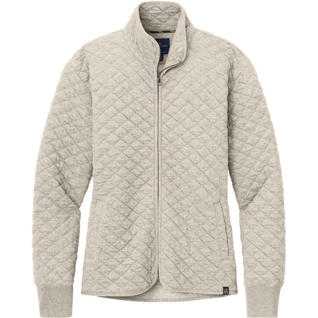 Brooks Brothers Ladies Diamond Quilt Full-Zip