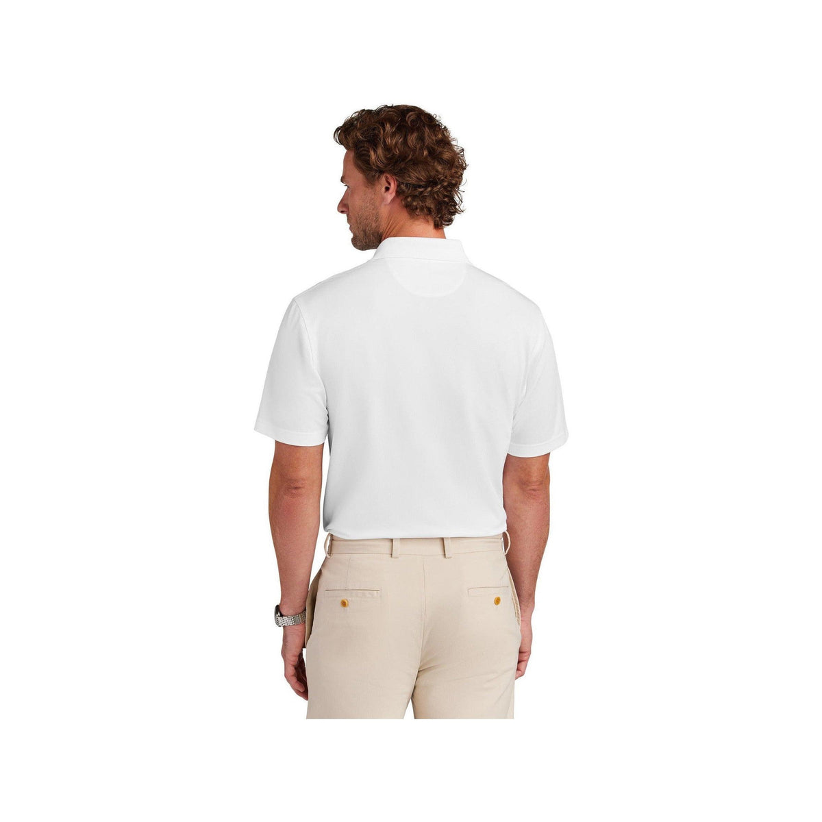 no-logo Brooks Brothers Mesh Pique Performance Polo-Brooks Brothers-Thread Logic