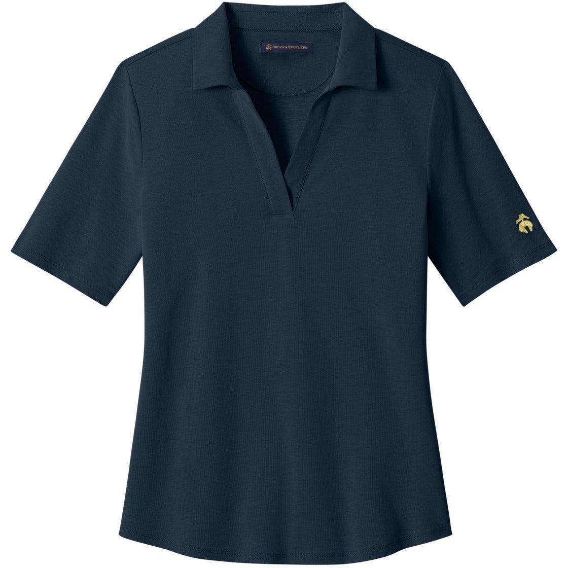 Brooks Brothers Women's Pinpoint Pique Polo