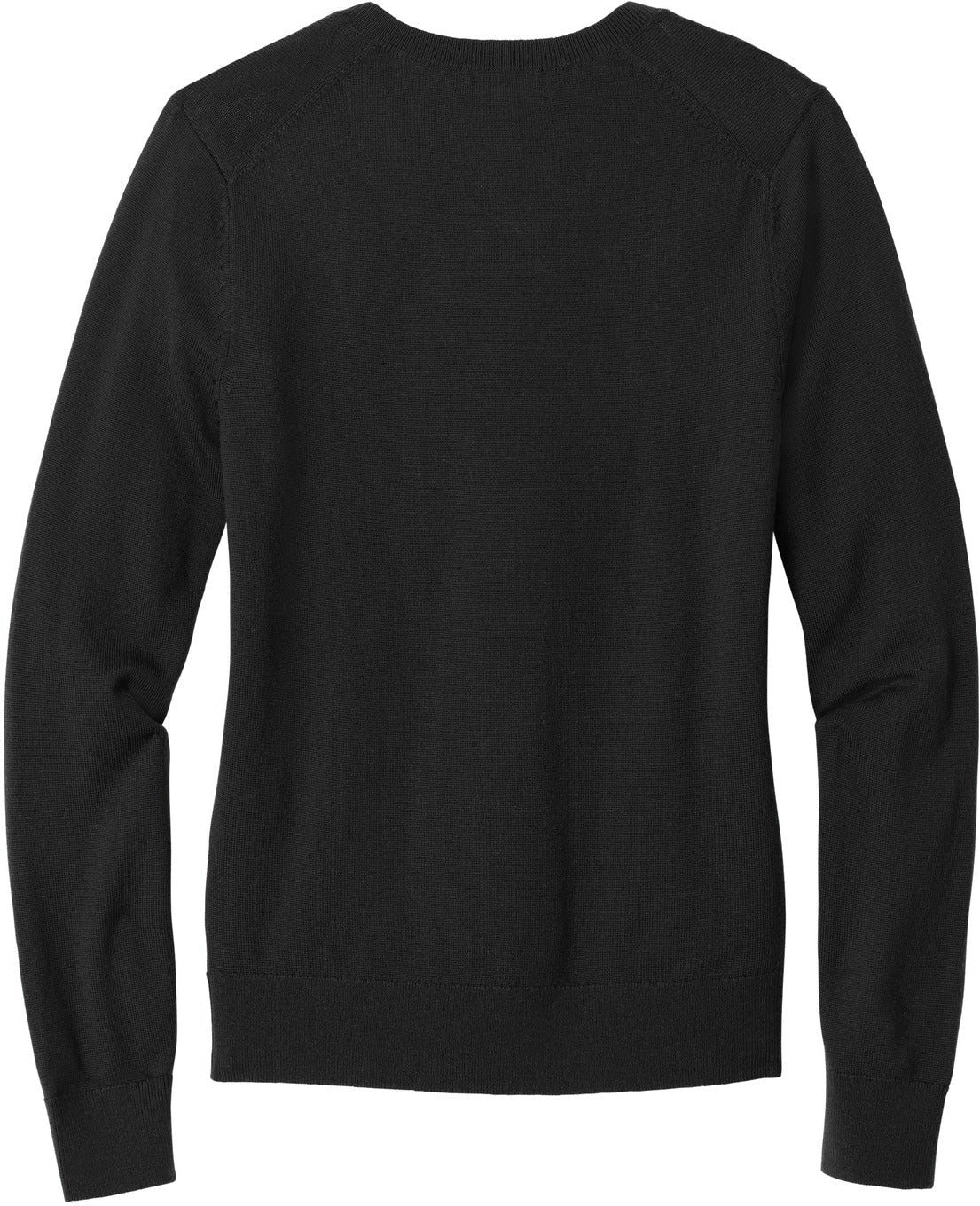 no-logo Brooks Brothers Women's Washable Merino V-Neck Sweater-Brooks Brothers-Thread Logic