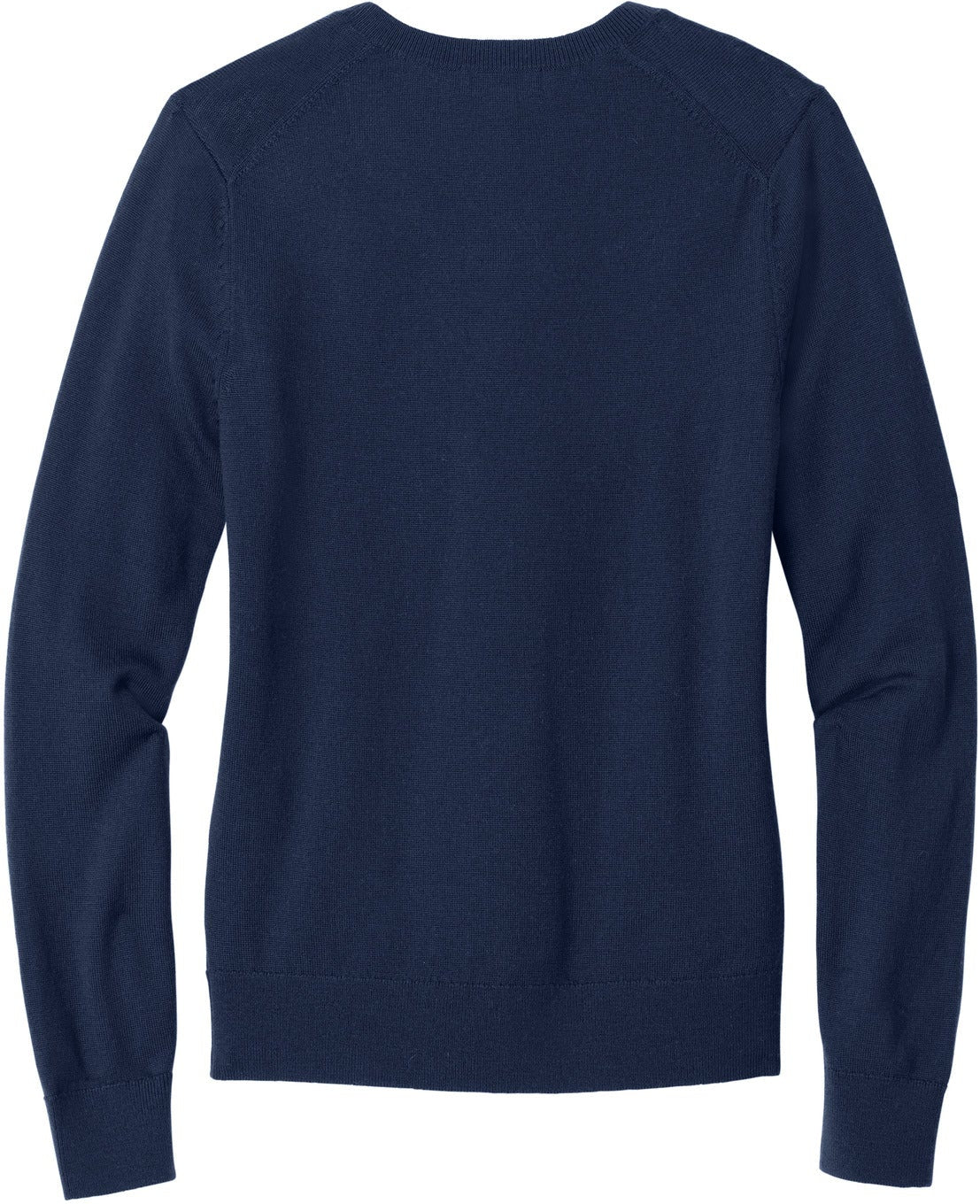 no-logo Brooks Brothers Women's Washable Merino V-Neck Sweater-Brooks Brothers-Thread Logic