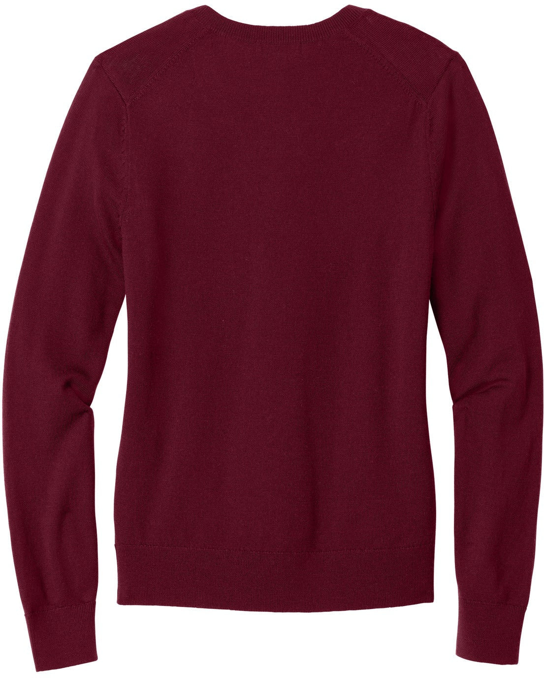 no-logo Brooks Brothers Women's Washable Merino V-Neck Sweater-Brooks Brothers-Thread Logic