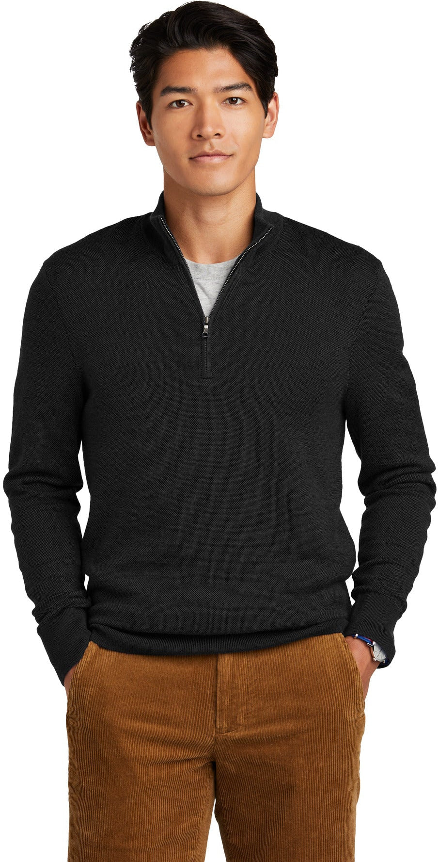 no-logo Brooks Brothers Washable Merino Birdseye-Brooks Brothers-Thread Logic