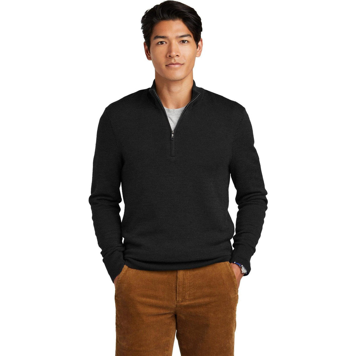 no-logo Brooks Brothers Washable Merino Birdseye-Brooks Brothers-Thread Logic