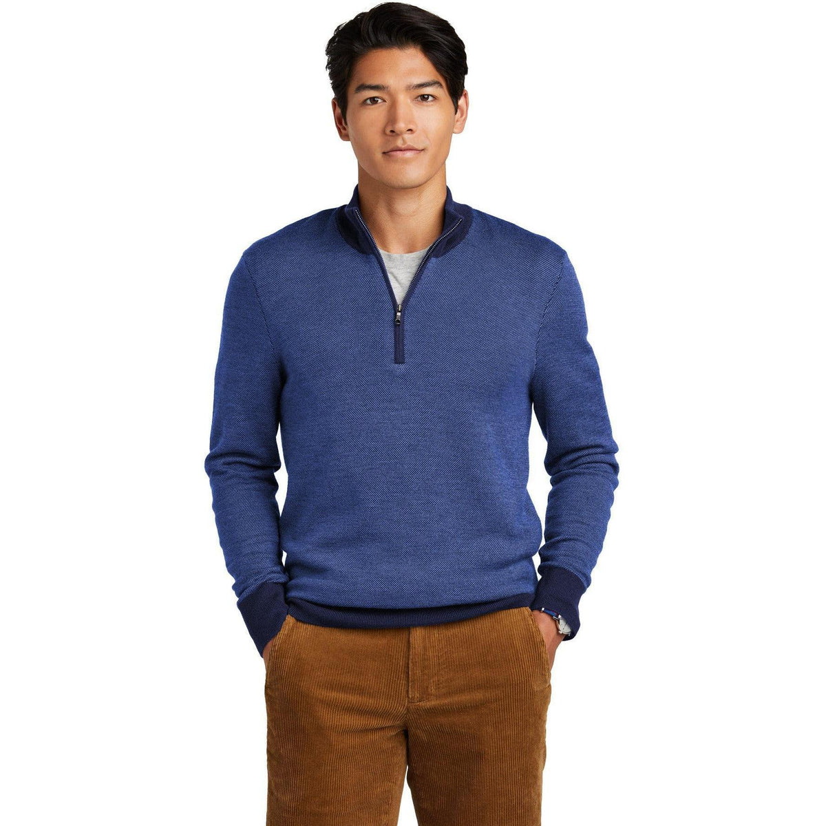 no-logo Brooks Brothers Washable Merino Birdseye-Brooks Brothers-Thread Logic