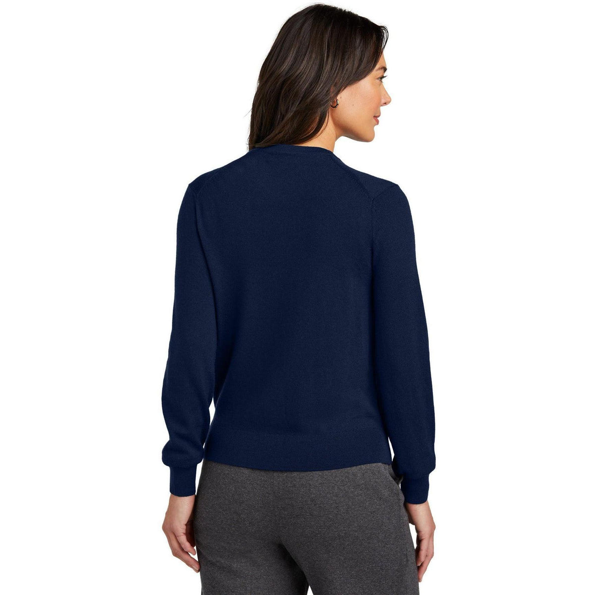 no-logo Brooks Brothers Women's Washable Merino Cardigan Sweater-Brooks Brothers-Thread Logic