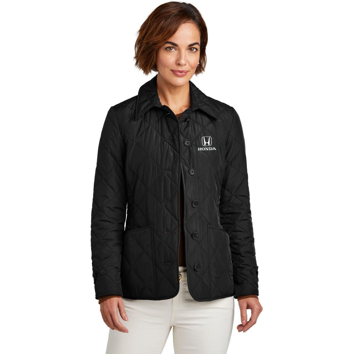 no-logo Brooks Brothers Ladies Quilted Jacket-Regular-Brooks Brothers-Thread Logic