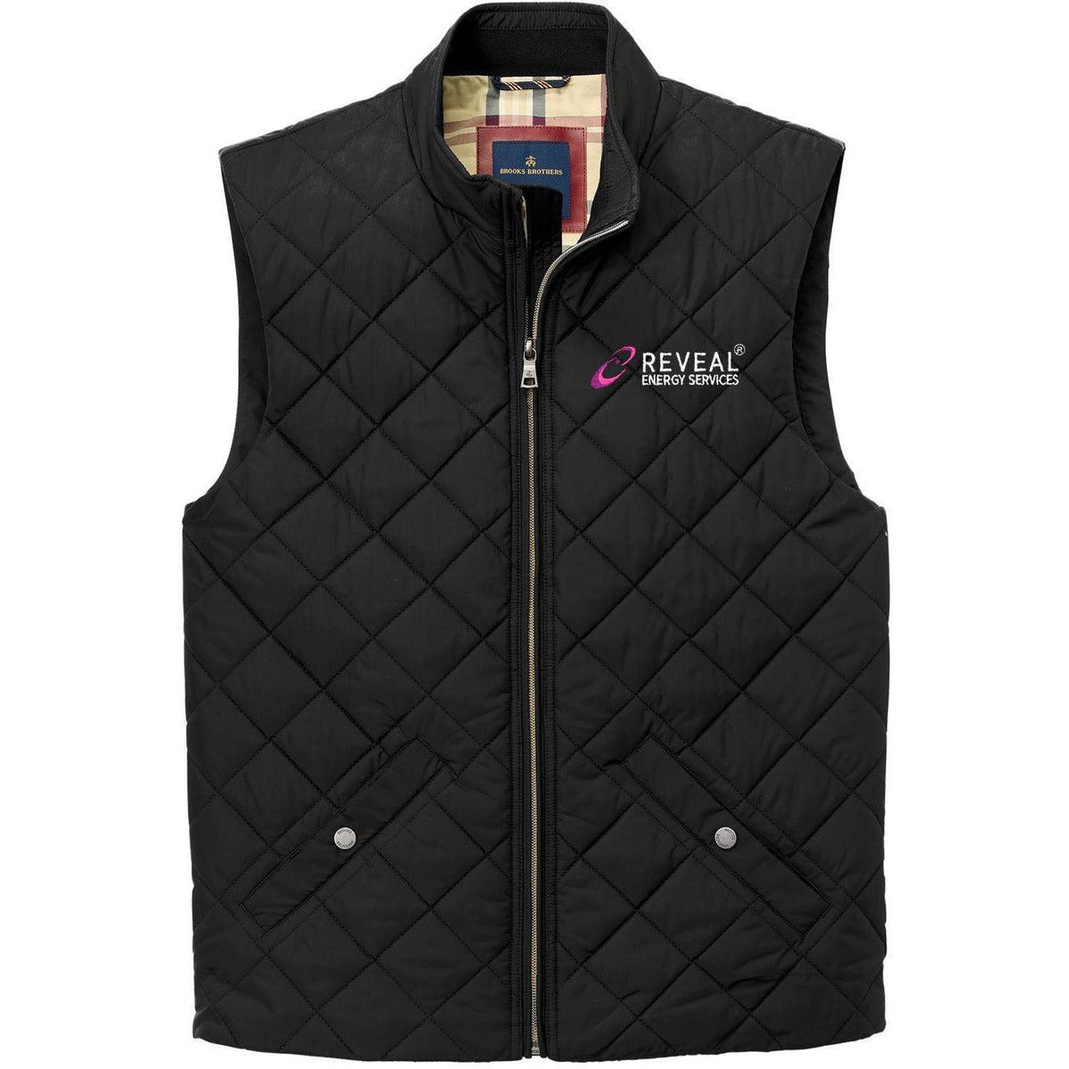 no-logo Brooks Brothers Quilted Vest-Regular-Brooks Brothers-Thread Logic