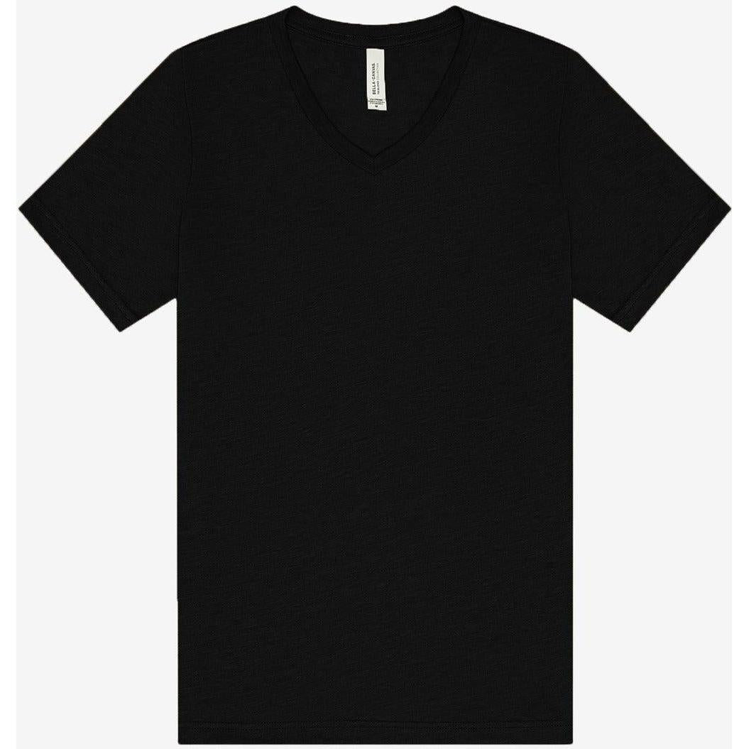 no-logo Bella+Canvas Triblend Short Sleeve V-Neck Tee