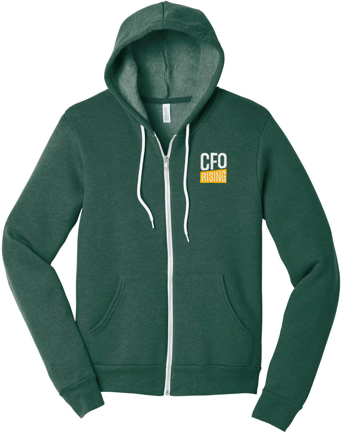 no-logo Bella+Canvas Sponge Fleece Full-Zip Hoodie-Regular-Bella&Canvas-Thread Logic
