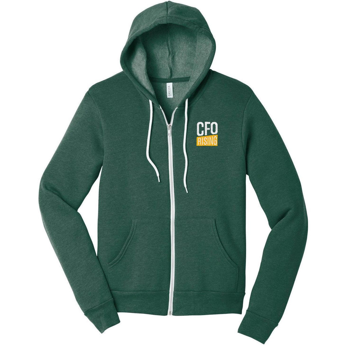 no-logo Bella+Canvas Sponge Fleece Full-Zip Hoodie-Regular-Bella&Canvas-Thread Logic