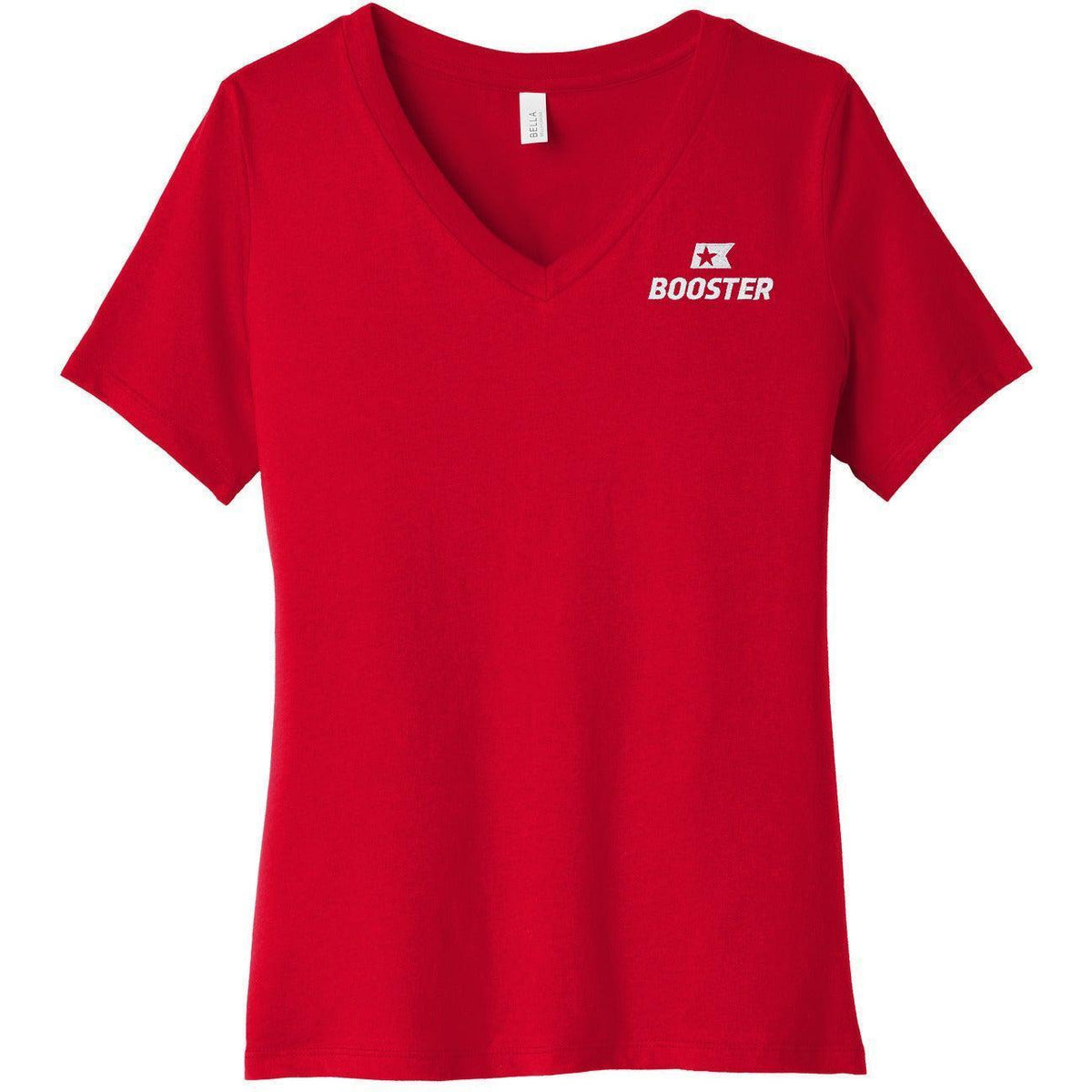 no-logo Bella+Canvas Ladies Relaxed Jersey Short Sleeve V-Neck Tee-Regular-Bella&Canvas-Thread Logic