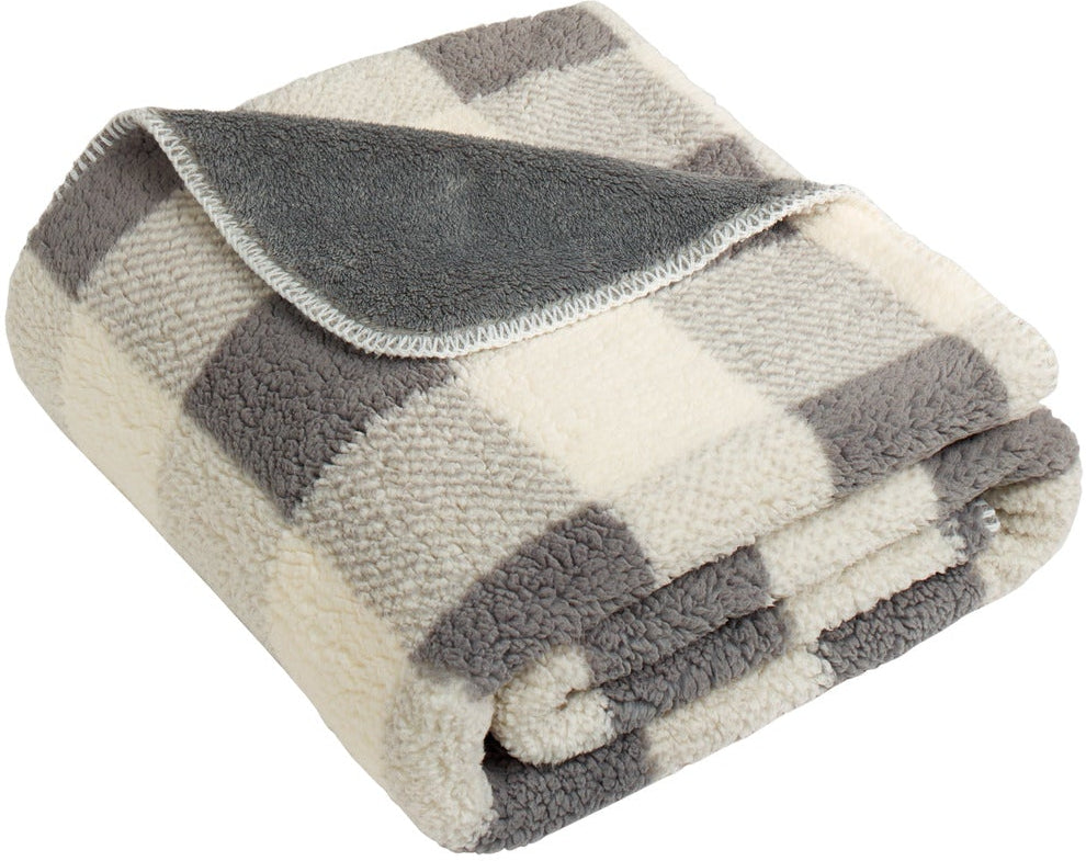 no-logo Port Authority Double-Sided Sherpa/Plush Blanket-Regular-Port Authority-Thread Logic