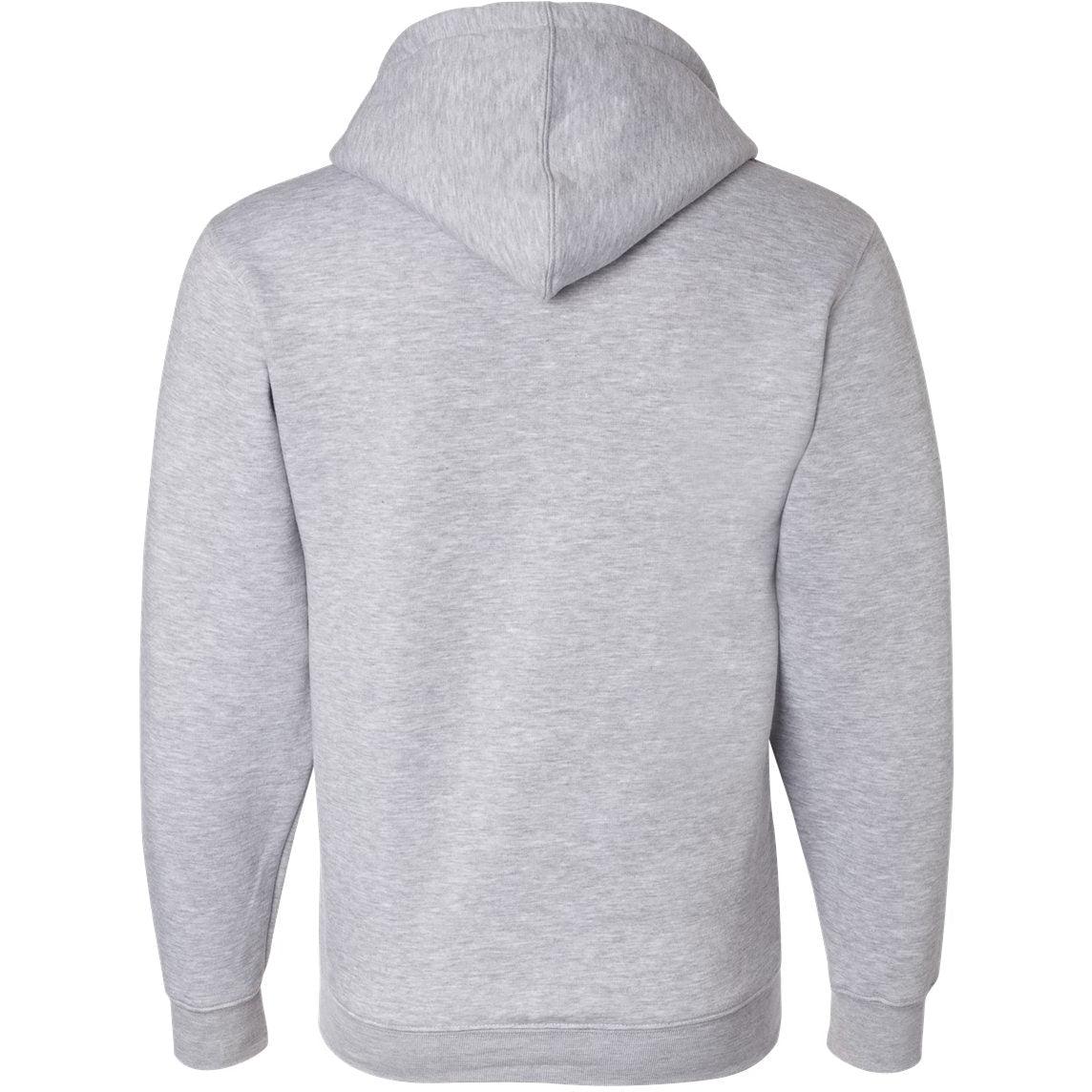 no-logo Bayside USA-Made FullZip Hooded Sweatshirt-Full Zips-Bayside-Thread Logic