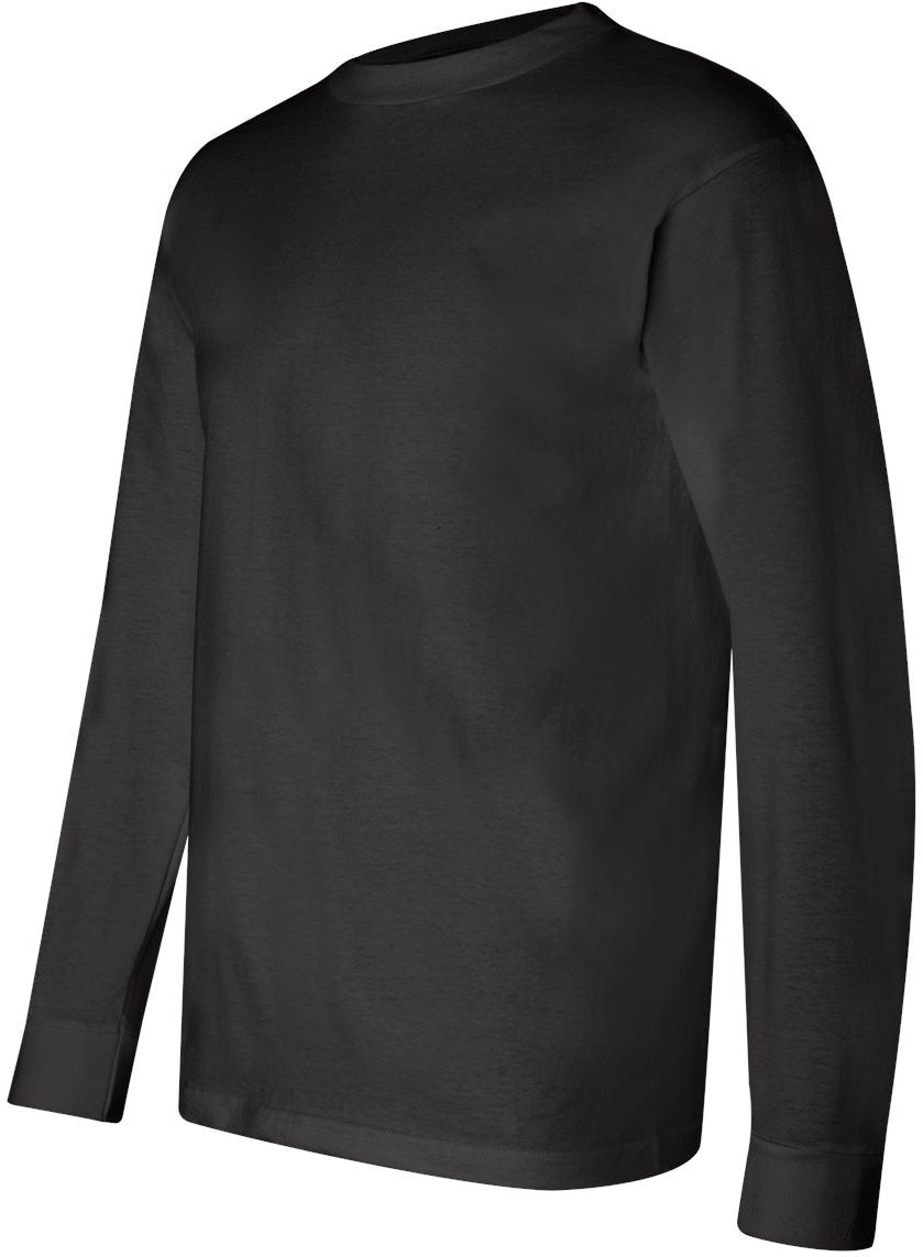 no-logo Bayside USA-Made Long Sleeve TShirt -Men's T Shirts-Bayside-Thread Logic