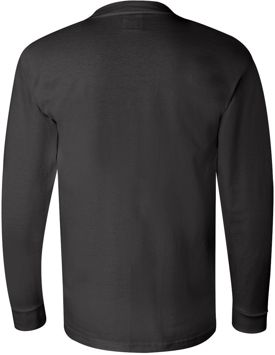 no-logo Bayside USA-Made Long Sleeve TShirt -Men's T Shirts-Bayside-Thread Logic