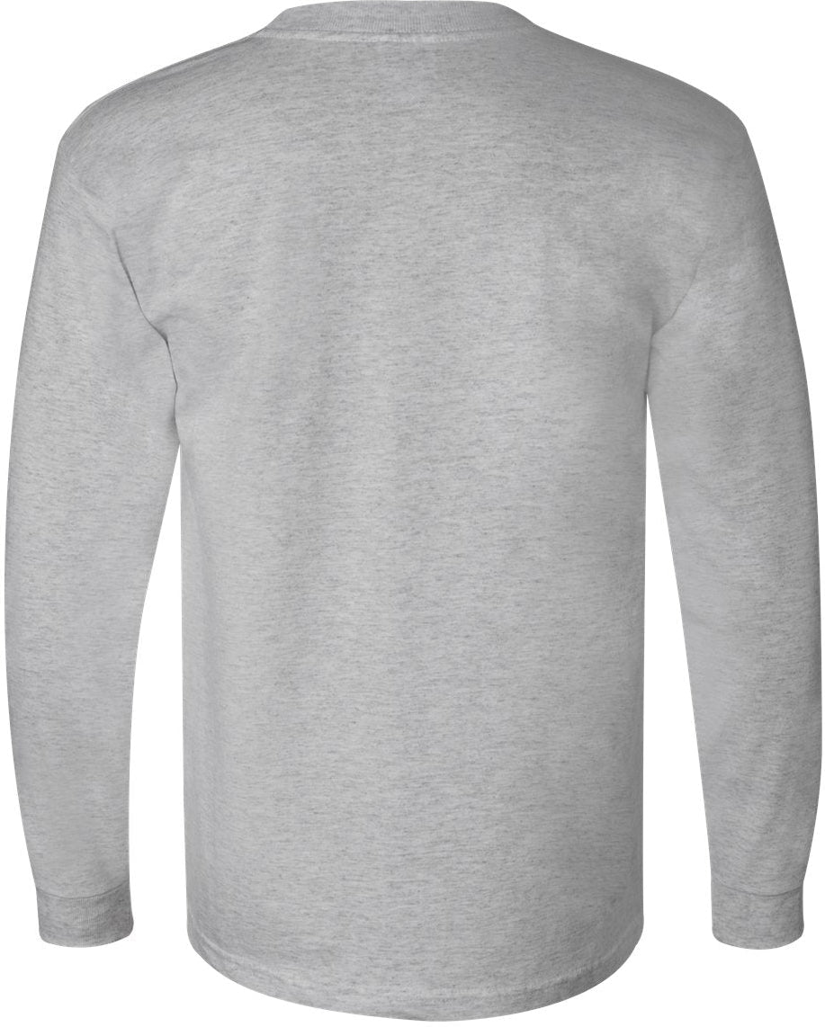 no-logo Bayside USA-Made Long Sleeve TShirt -Men's T Shirts-Bayside-Thread Logic