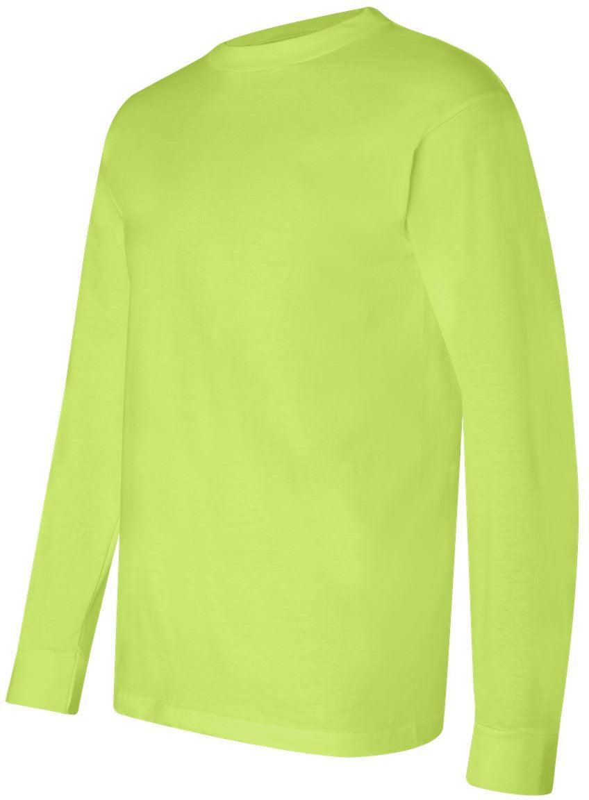 no-logo Bayside USA-Made Long Sleeve TShirt -Men's T Shirts-Bayside-Thread Logic