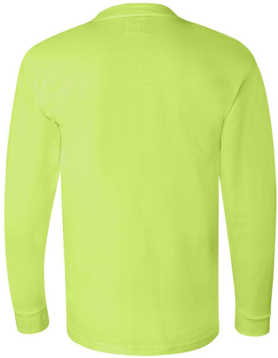 no-logo Bayside USA-Made Long Sleeve TShirt -Men's T Shirts-Bayside-Thread Logic