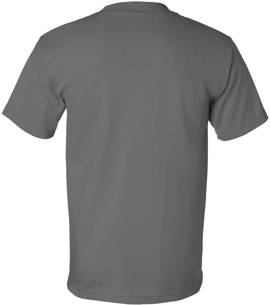 no-logo Bayside USA-Made Short Sleeve TShirt-Men's T Shirts-Bayside-Thread Logic