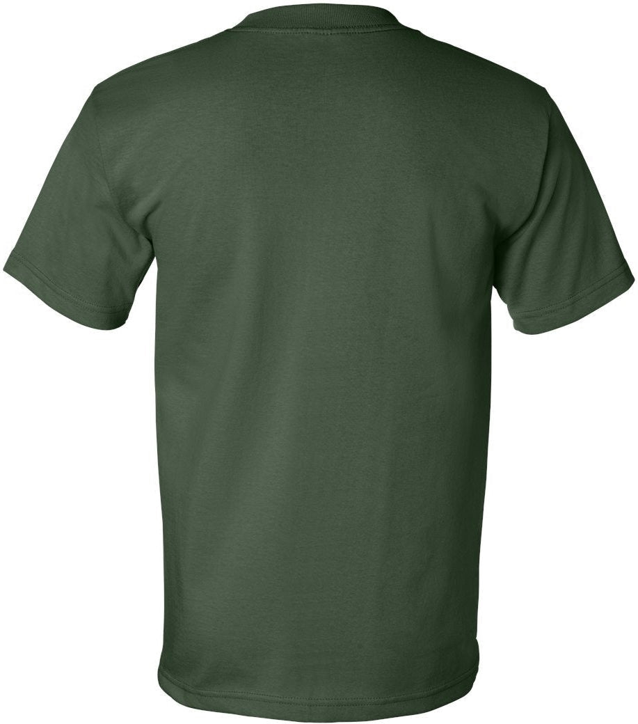 no-logo Bayside USA-Made Short Sleeve TShirt-Men's T Shirts-Bayside-Thread Logic