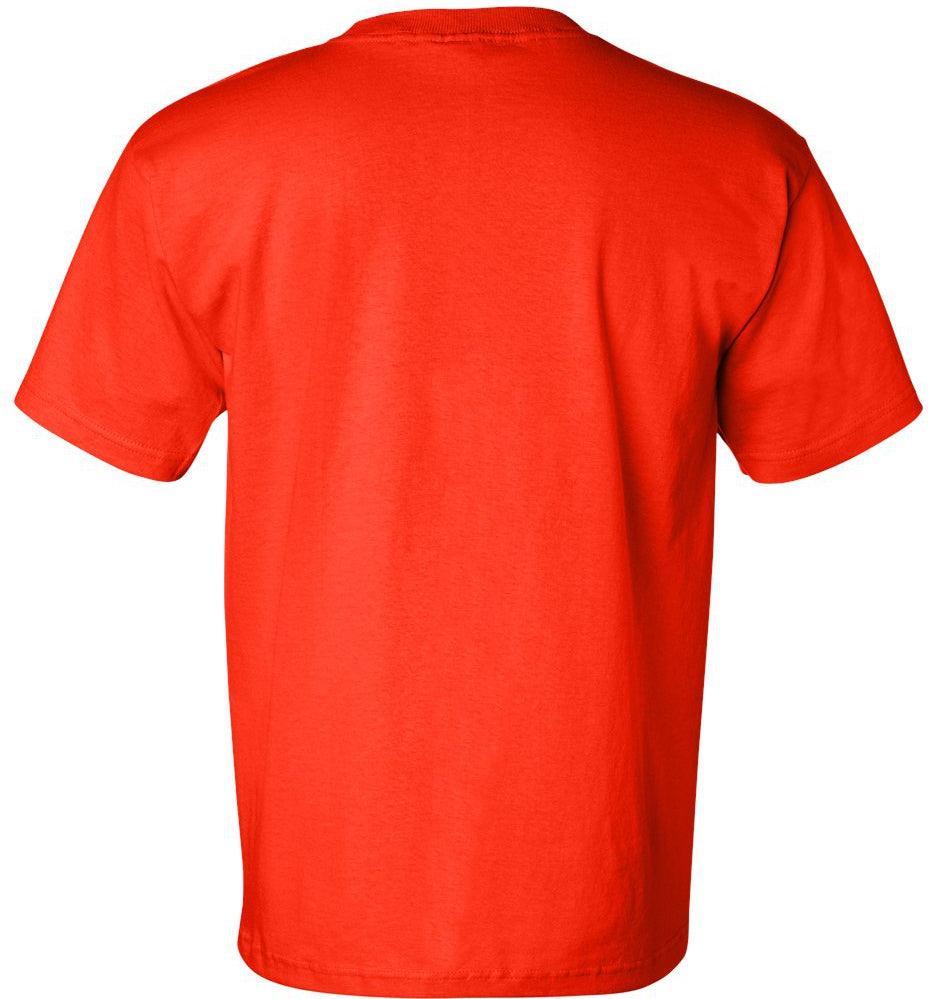 no-logo Bayside USA-Made Short Sleeve TShirt with a Pocket-Men's T Shirts-Bayside-Thread Logic