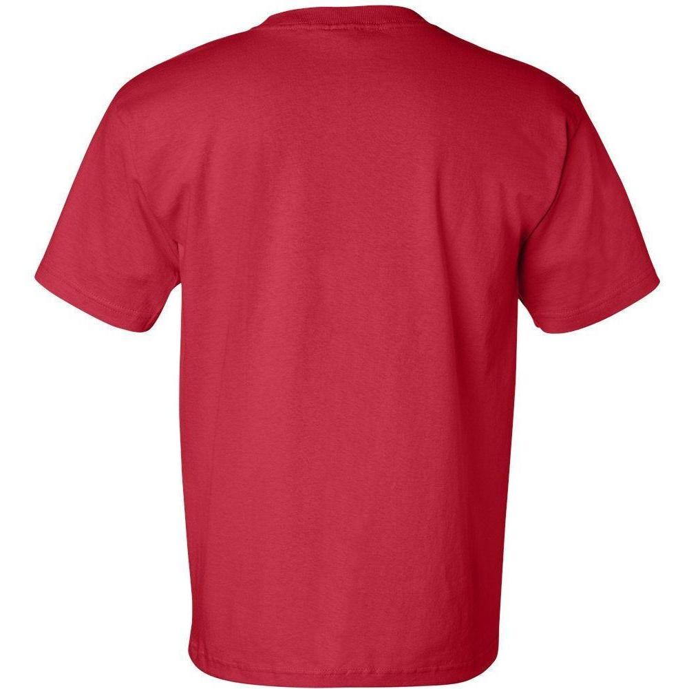 no-logo Bayside USA-Made Short Sleeve TShirt with a Pocket-Polos-Bayside-Thread Logic