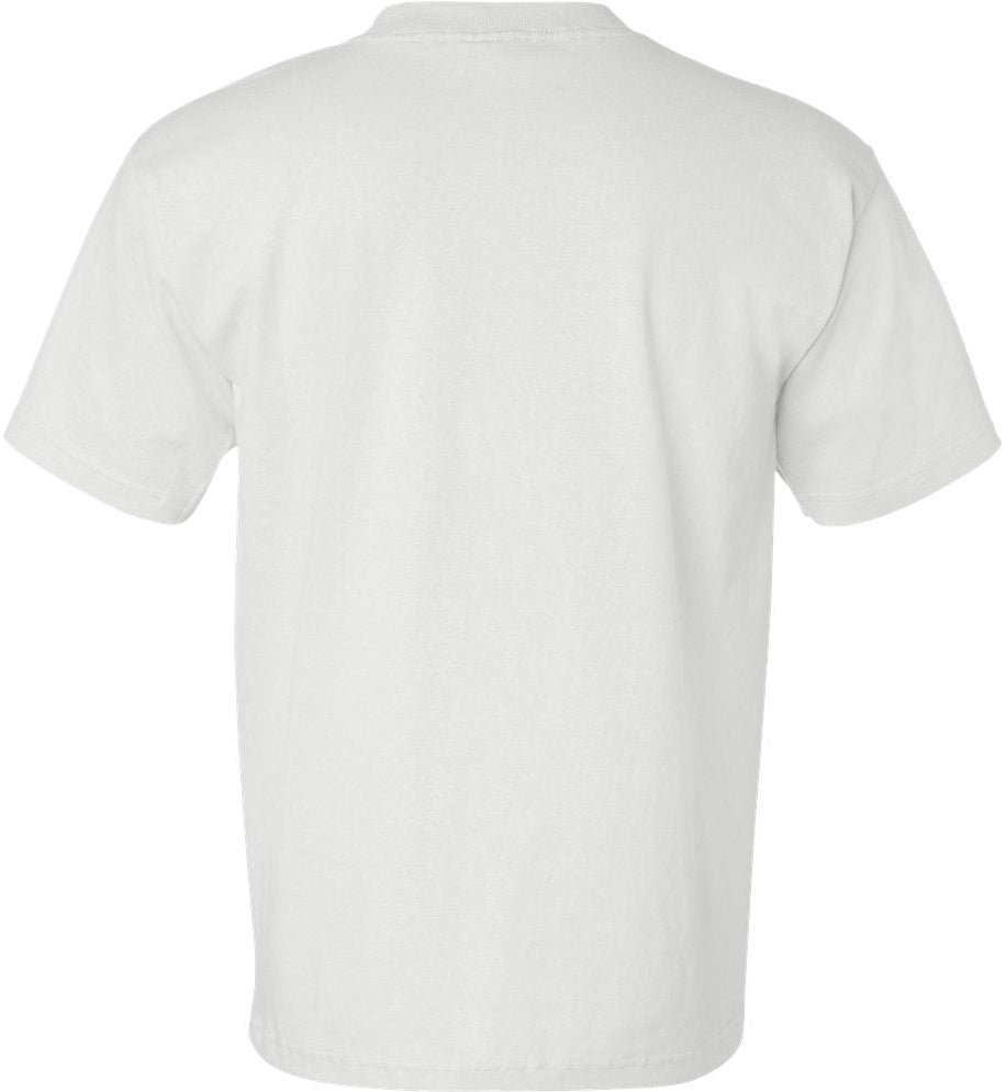 no-logo Bayside USA-Made Short Sleeve TShirt with a Pocket-Men's T Shirts-Bayside-Thread Logic