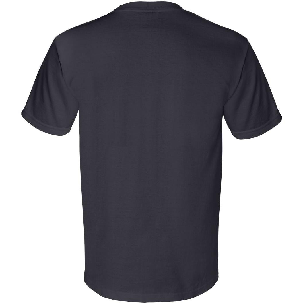 no-logo Bayside Union-Made Short Sleeve TShirt with a Pocket-Polos-Bayside-Thread Logic