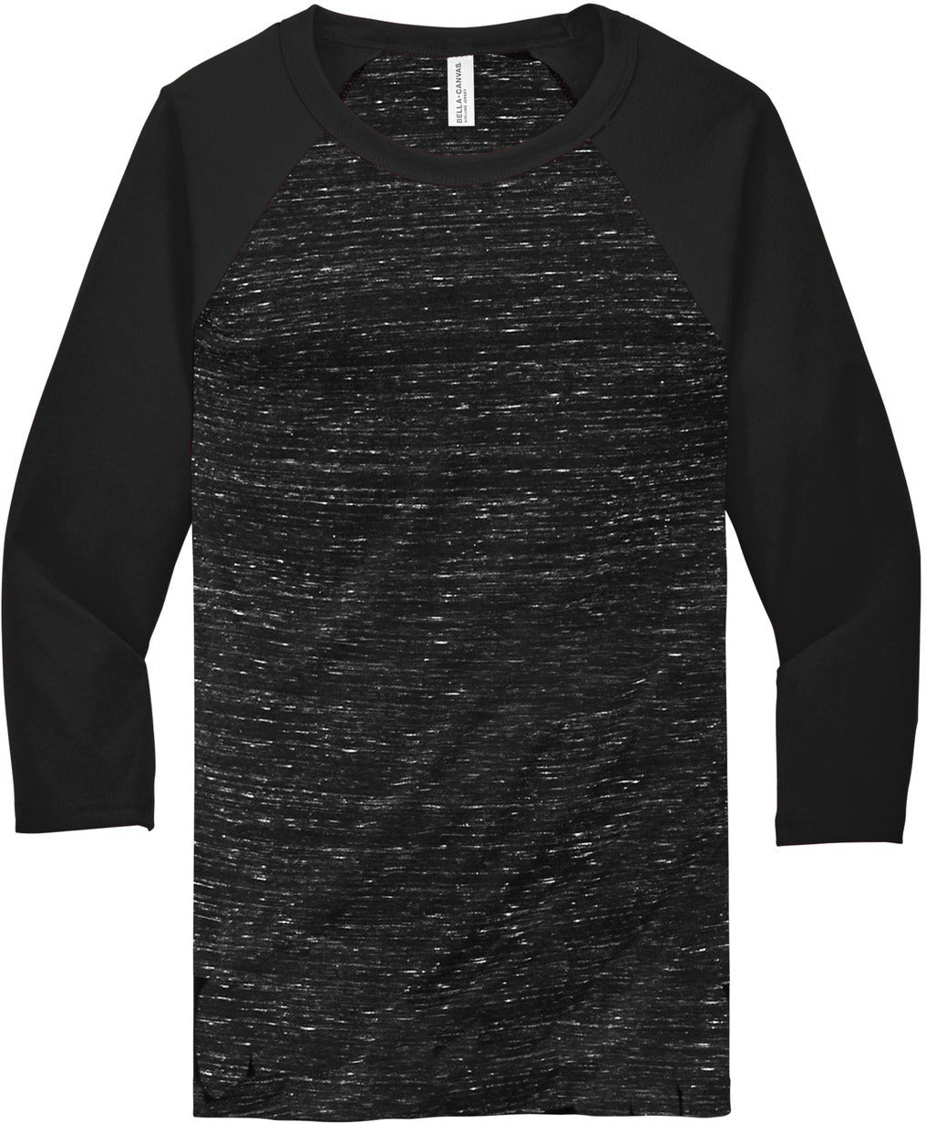 Bella+Canvas 3/4-Sleeve Baseball Tee