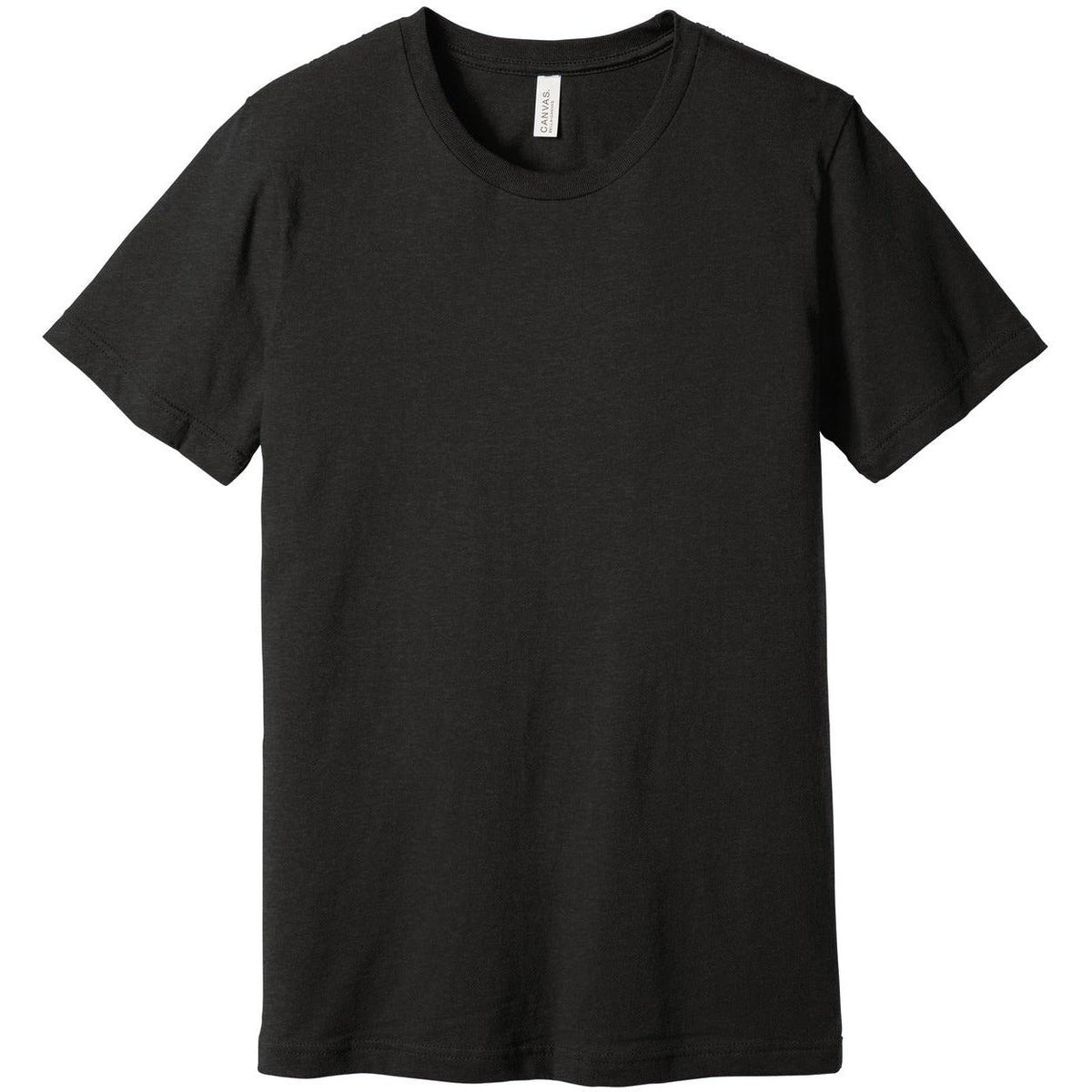 no-logo Bella+Canvas Heather CVC Short Sleeve Tee