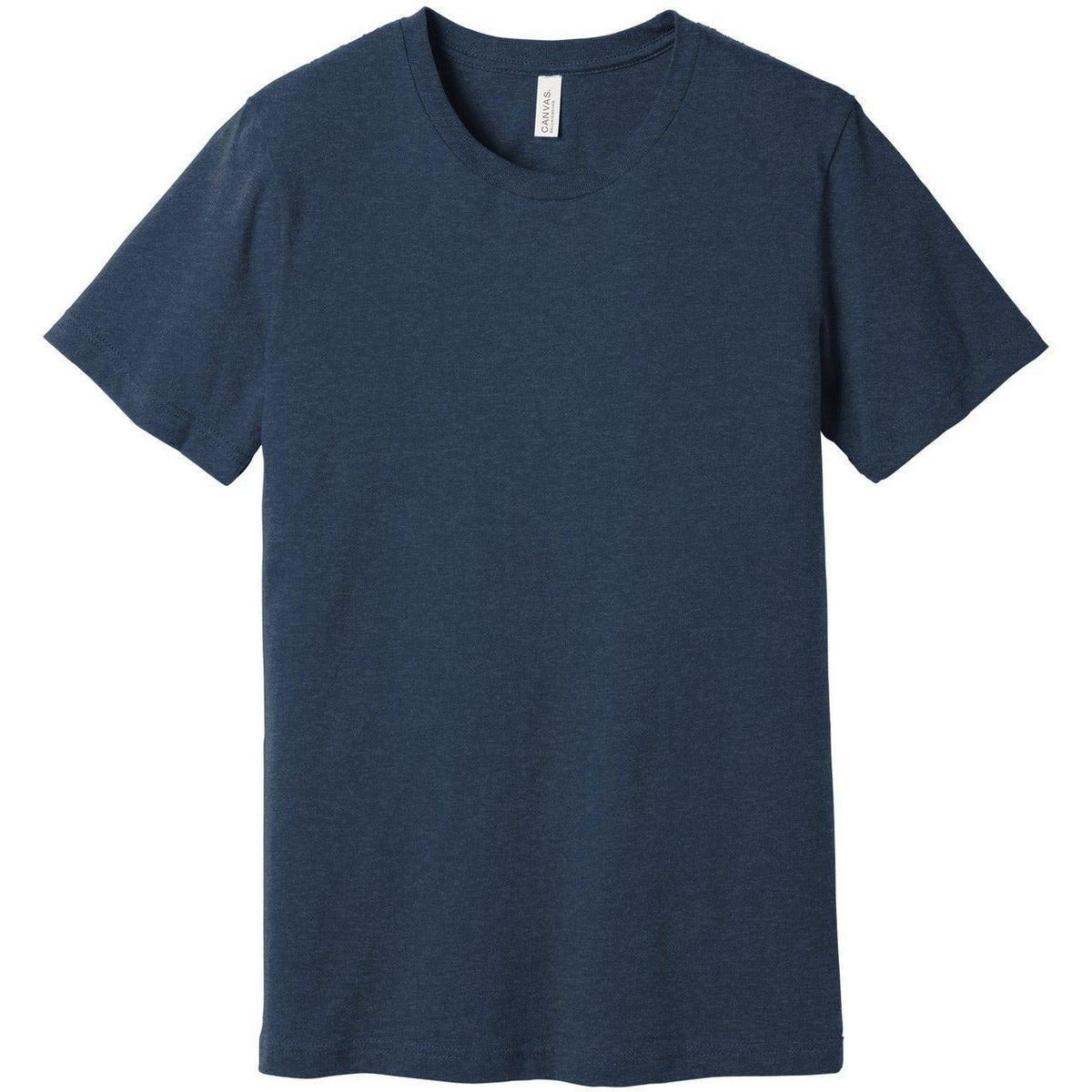 no-logo Bella+Canvas Heather CVC Short Sleeve Tee