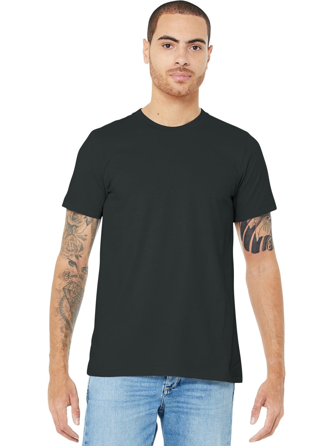 no-logo Bella+Canvas Jersey Short Sleeve Tee-Regular-Bella&Canvas-Thread Logic