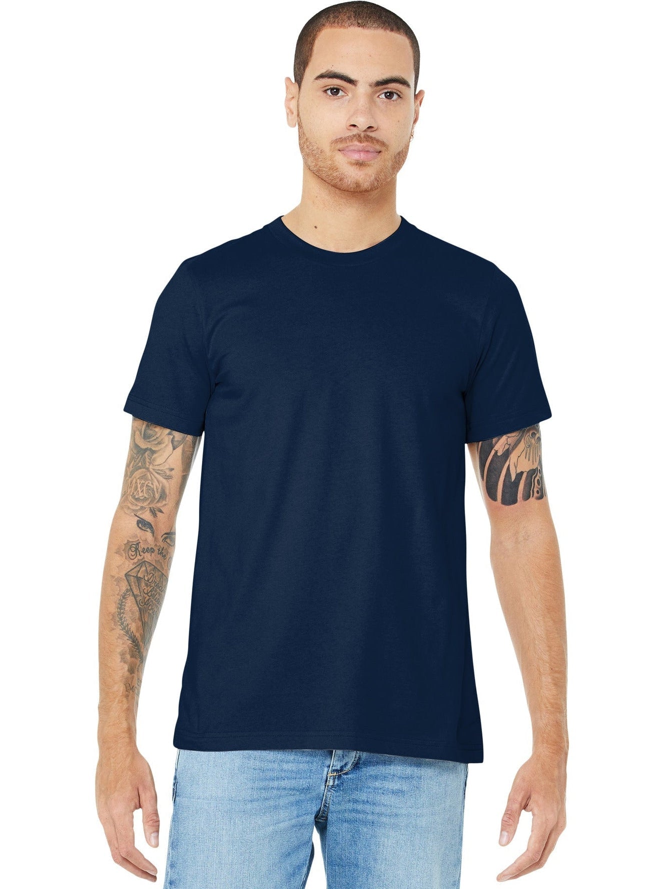 no-logo Bella+Canvas Jersey Short Sleeve Tee-Regular-Bella&Canvas-Thread Logic