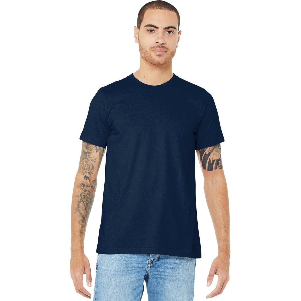 no-logo Bella+Canvas Jersey Short Sleeve Tee-Regular-Bella&Canvas-Thread Logic