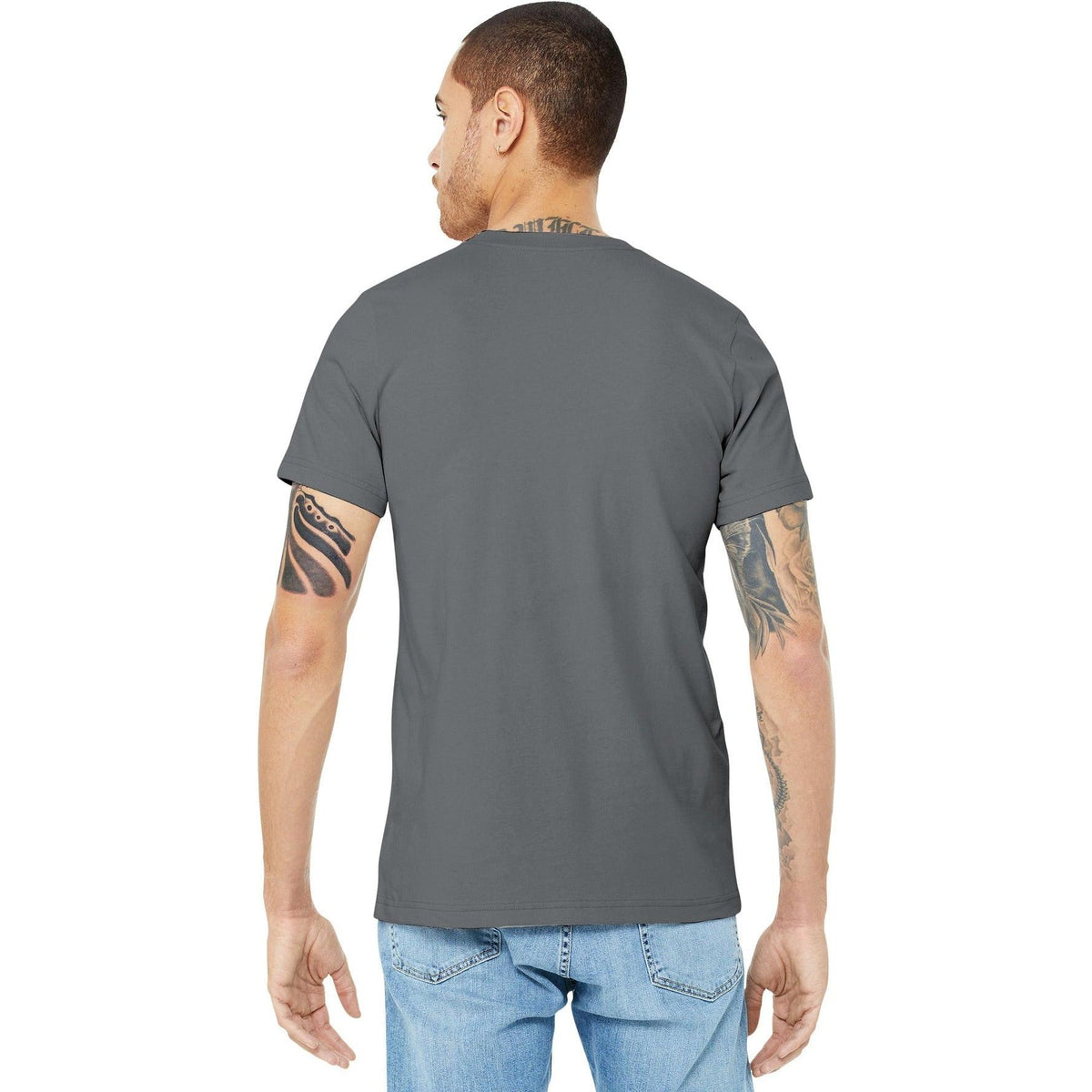 no-logo Bella+Canvas Jersey Short Sleeve Tee-Regular-Bella&Canvas-Thread Logic
