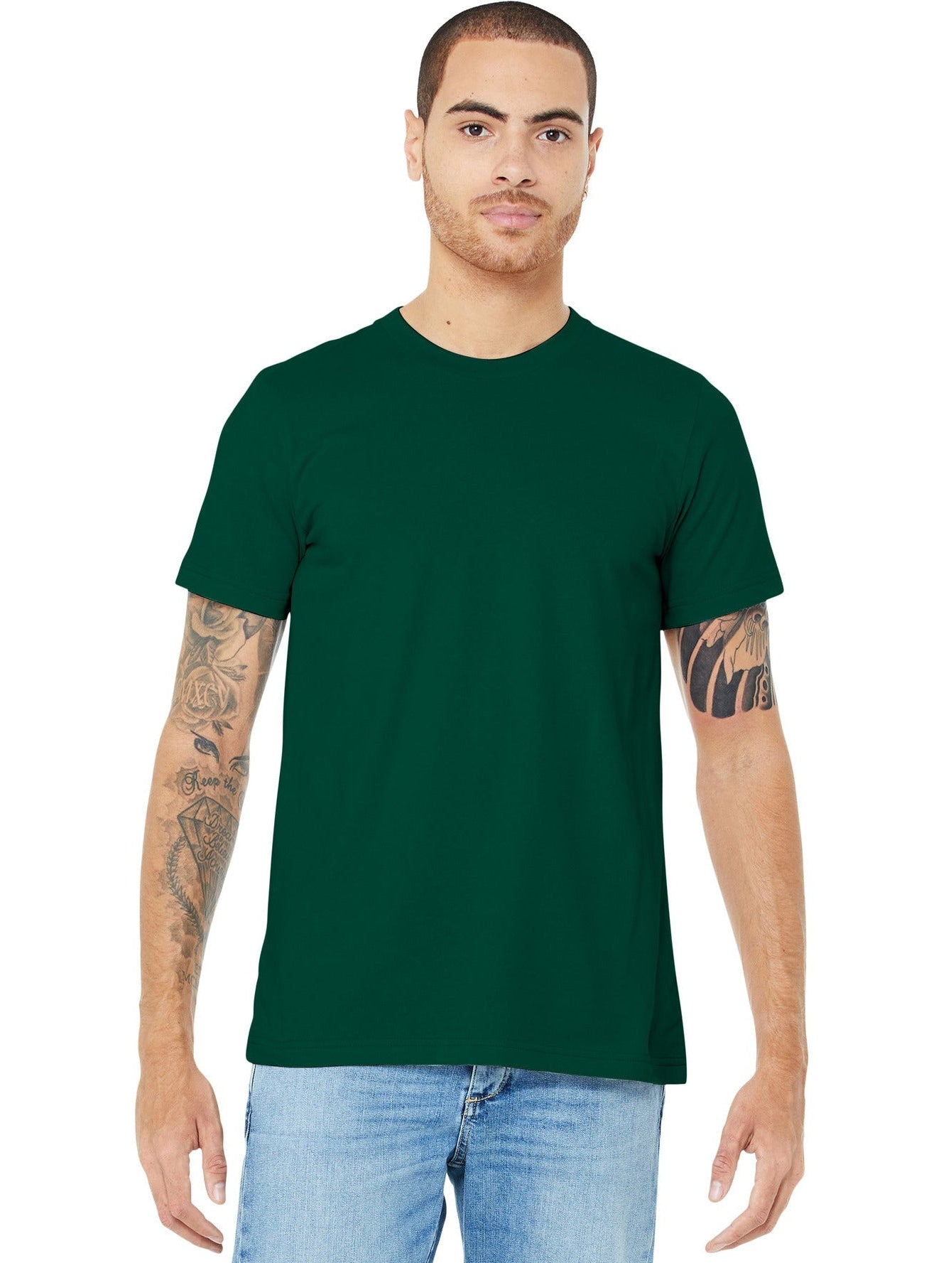 no-logo Bella+Canvas Jersey Short Sleeve Tee-Regular-Bella&Canvas-Thread Logic
