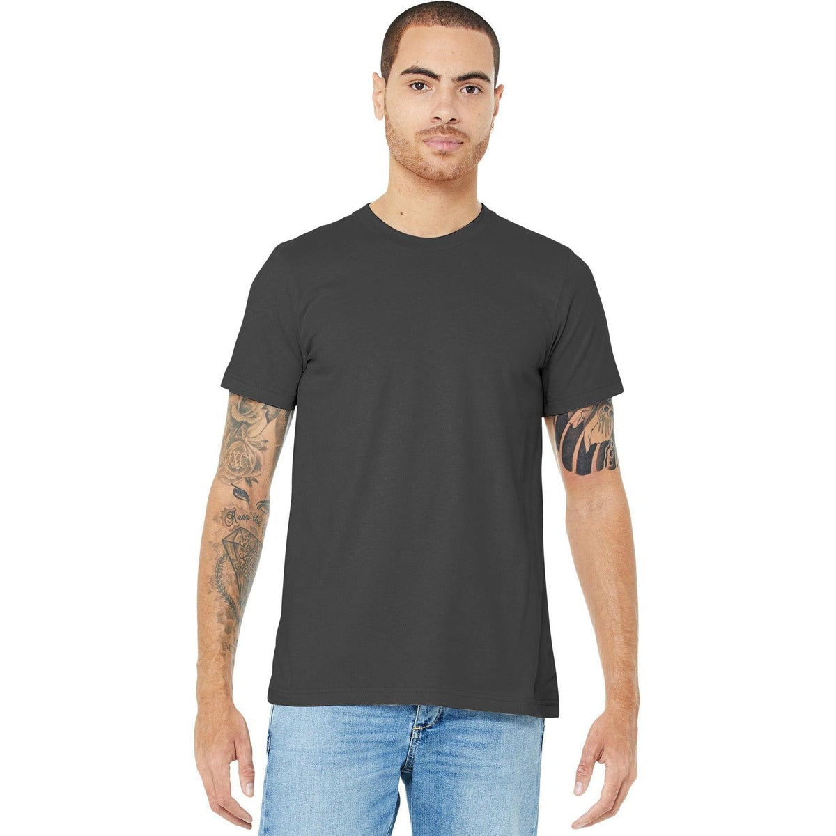 no-logo Bella+Canvas Jersey Short Sleeve Tee-Regular-Bella&Canvas-Thread Logic