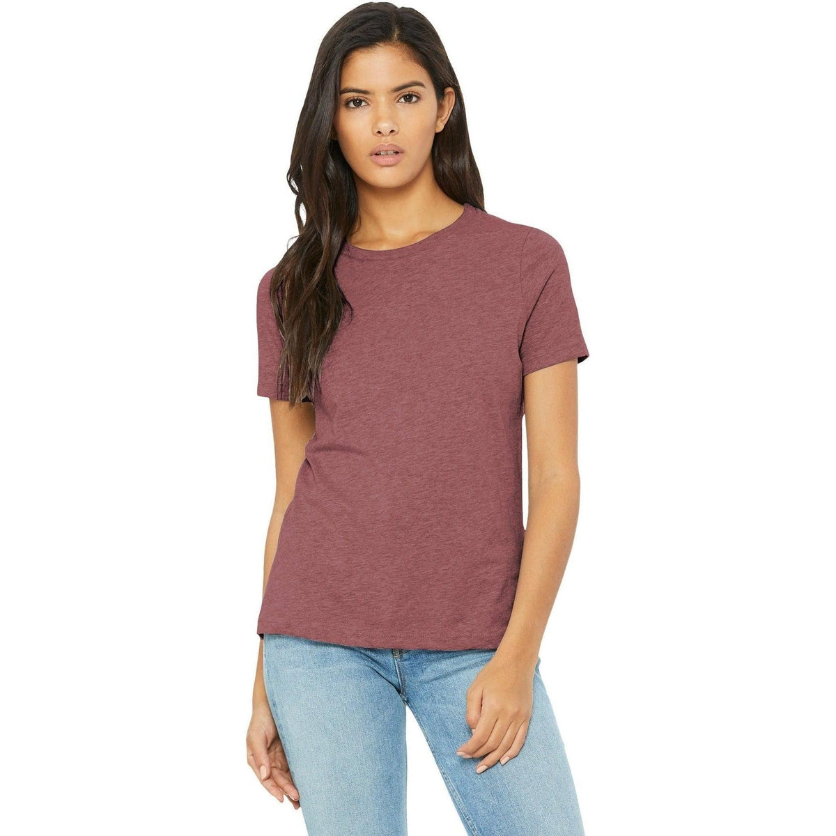 no-logo Bella+Canvas Ladies Relaxed CVC Tee-Regular-Bella&Canvas-Thread Logic