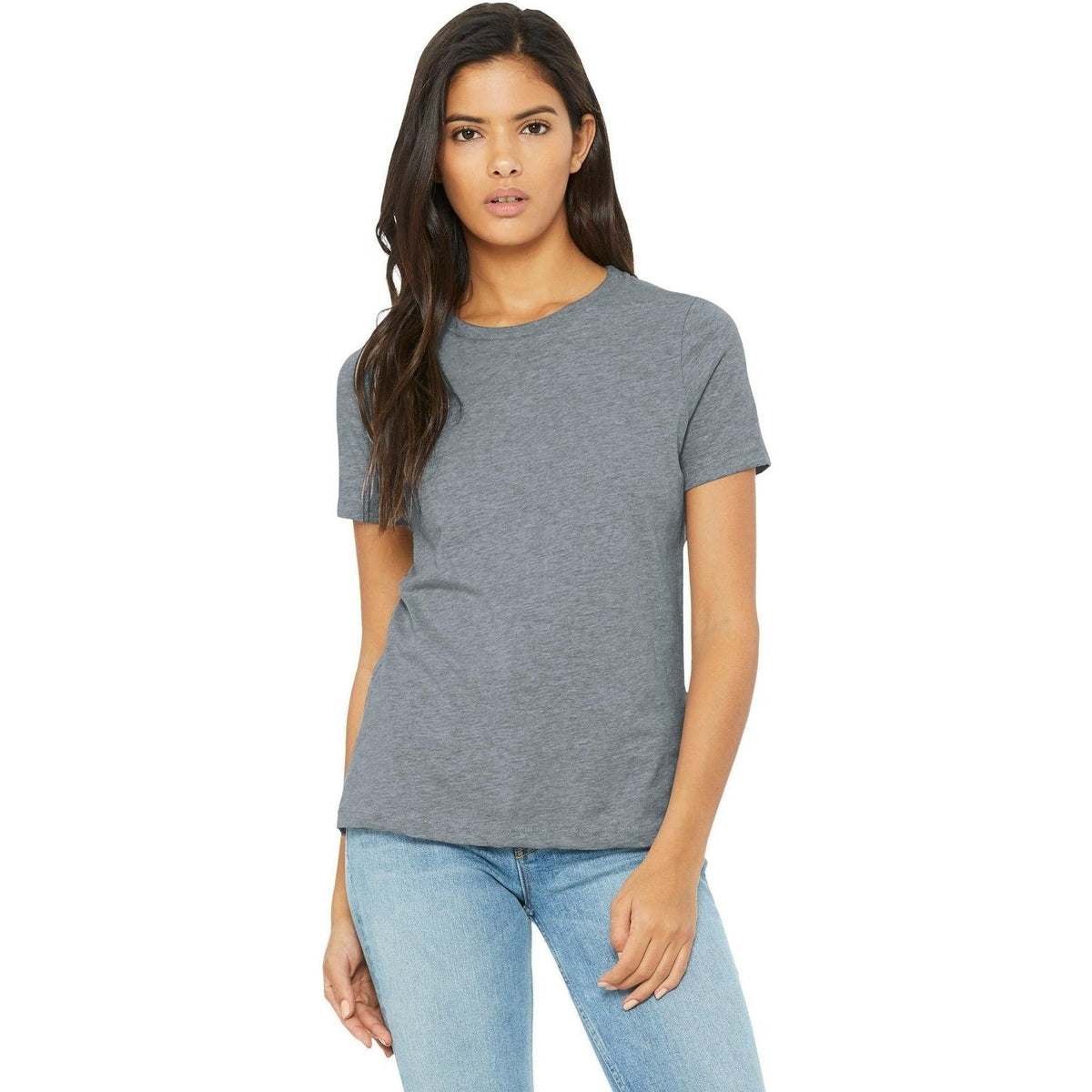 no-logo Bella+Canvas Ladies Relaxed CVC Tee-Regular-Bella&Canvas-Thread Logic
