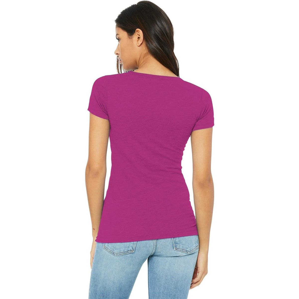 no-logo Bella+Canvas Ladies Slim Fit Tee-Regular-Bella&Canvas-Thread Logic
