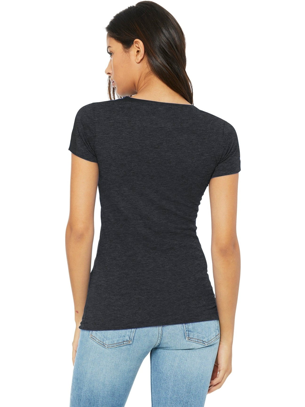 no-logo Bella+Canvas Ladies Slim Fit Tee-Regular-Bella&Canvas-Thread Logic