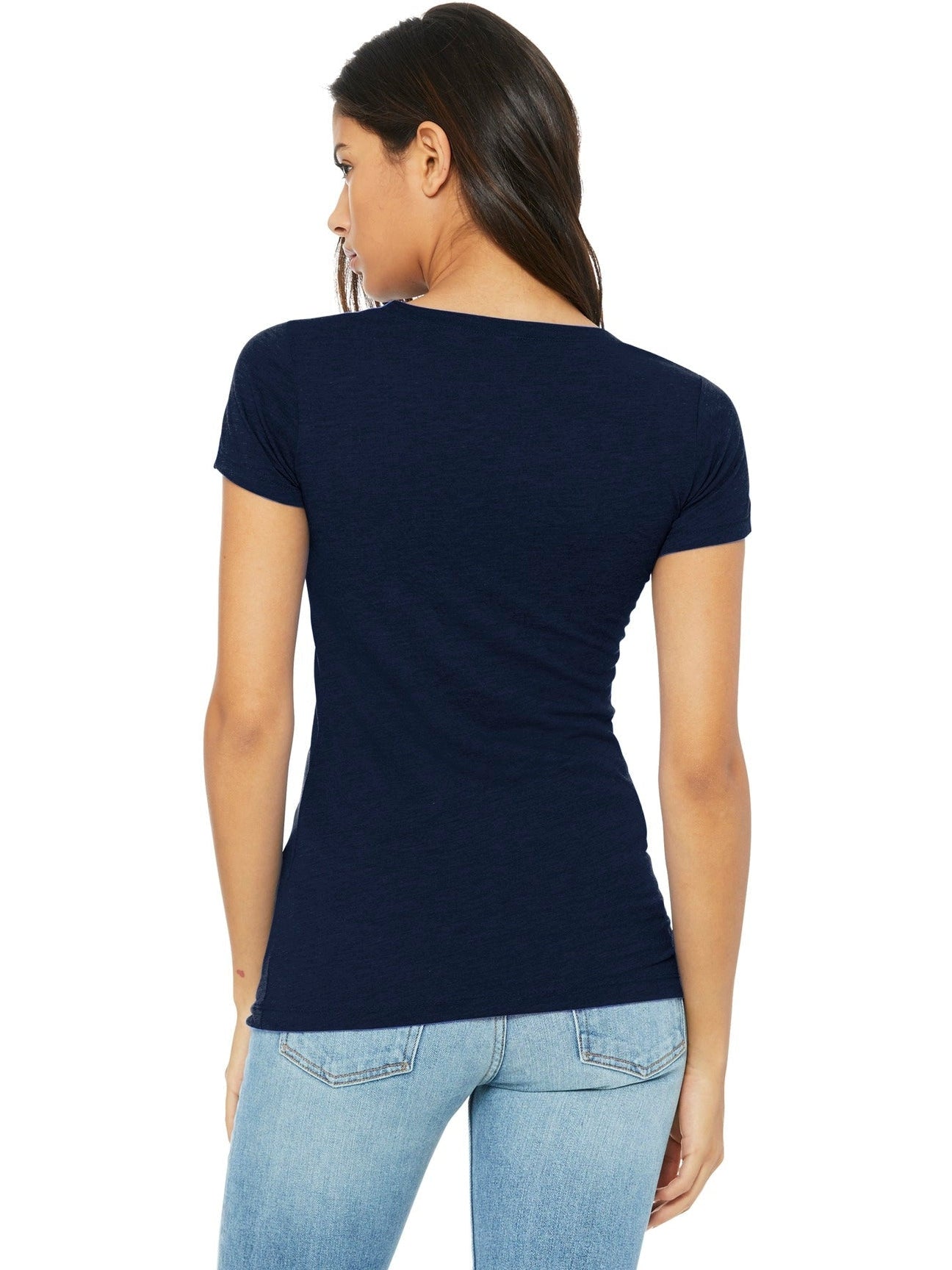 no-logo Bella+Canvas Ladies Slim Fit Tee-Regular-Bella&Canvas-Thread Logic