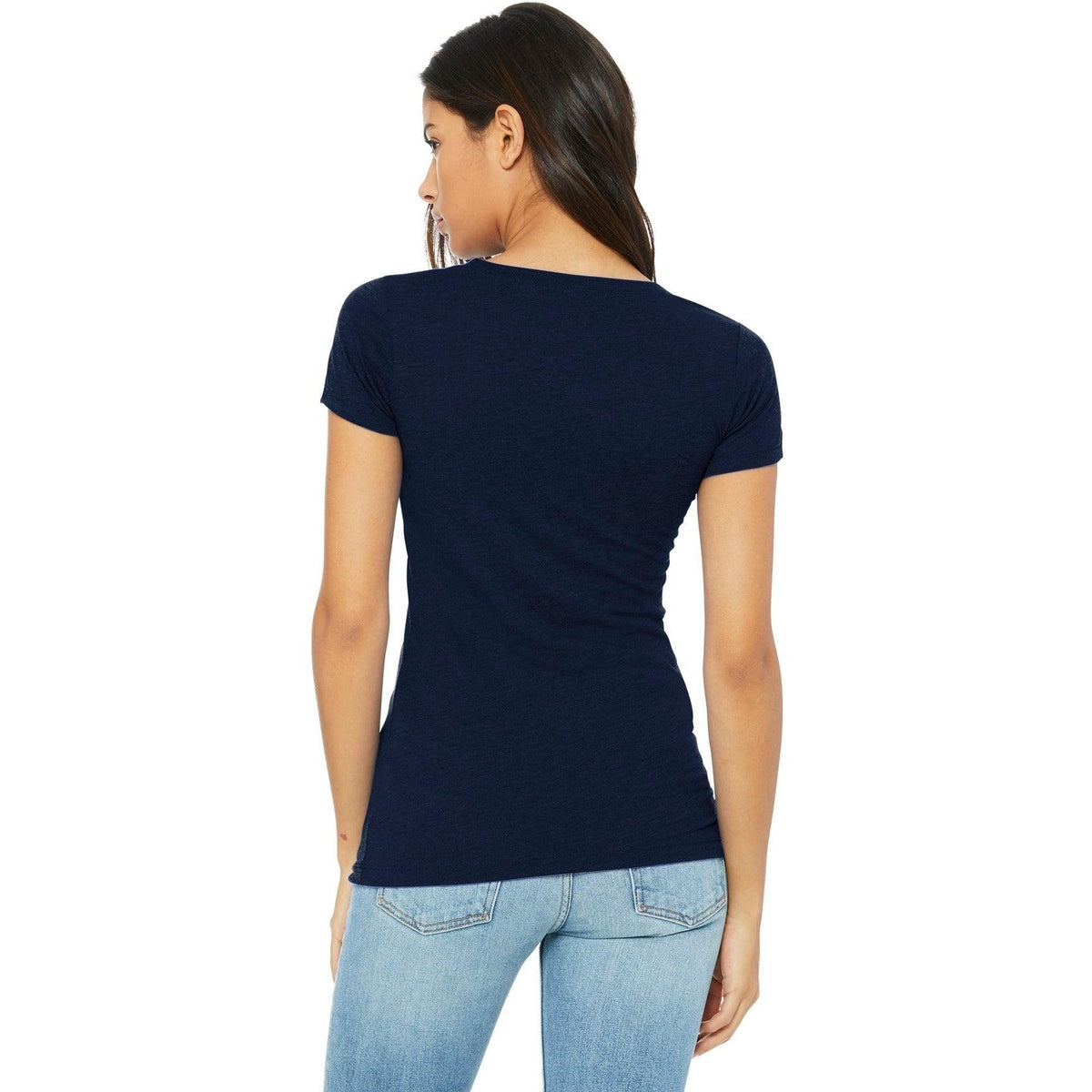 no-logo Bella+Canvas Ladies Slim Fit Tee-Regular-Bella&Canvas-Thread Logic