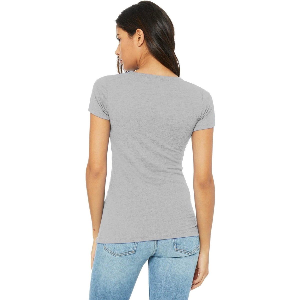 no-logo Bella+Canvas Ladies Slim Fit Tee-Regular-Bella&Canvas-Thread Logic