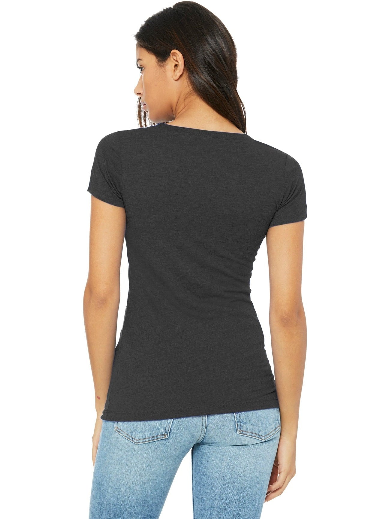 no-logo Bella+Canvas Ladies Slim Fit Tee-Regular-Bella&Canvas-Thread Logic