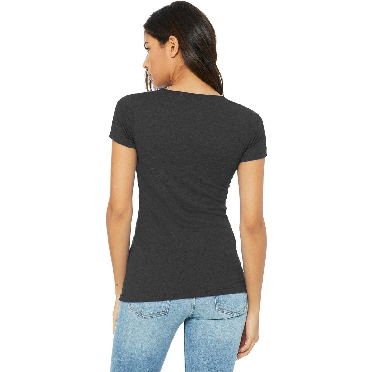 no-logo Bella+Canvas Ladies Slim Fit Tee-Regular-Bella&Canvas-Thread Logic