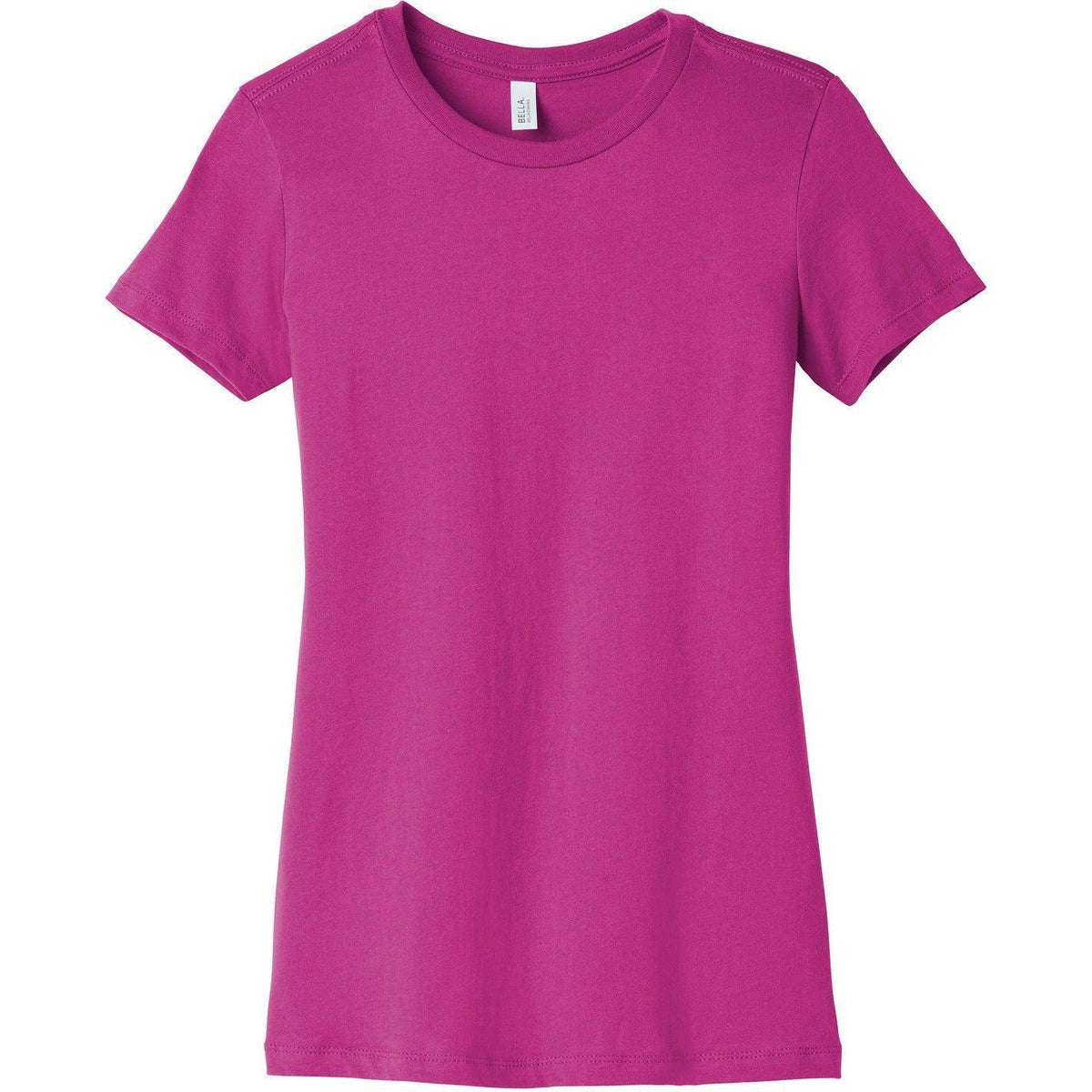 no-logo Bella+Canvas Ladies Slim Fit Tee